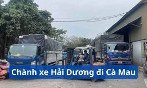 Chành xe Hải Dương đi Cà Mau