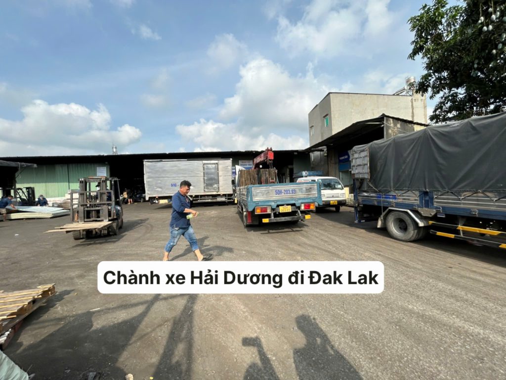 Chành xe Hải Dương đi Đak Lak