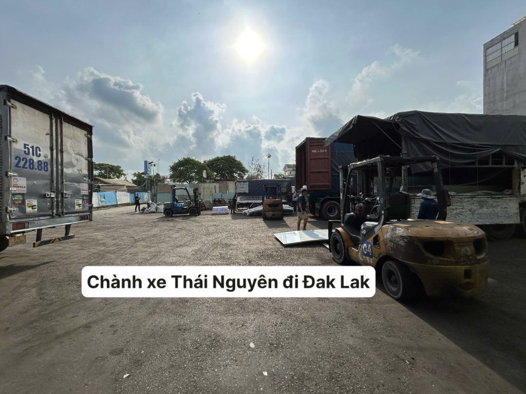 Chành xe Thái Nguyên đi Đak Lak