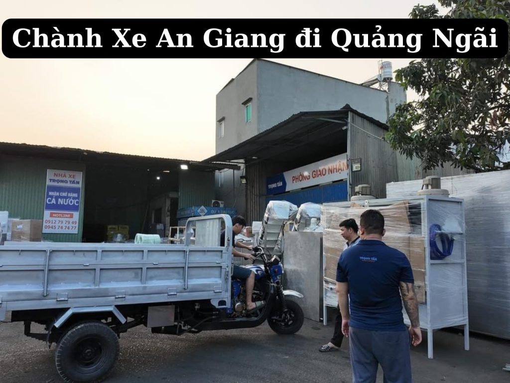 Chành xe an giang đi quảng ngãi