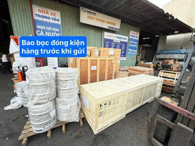 Đóng Kiện Hàng Hóa trước Khi Gửi