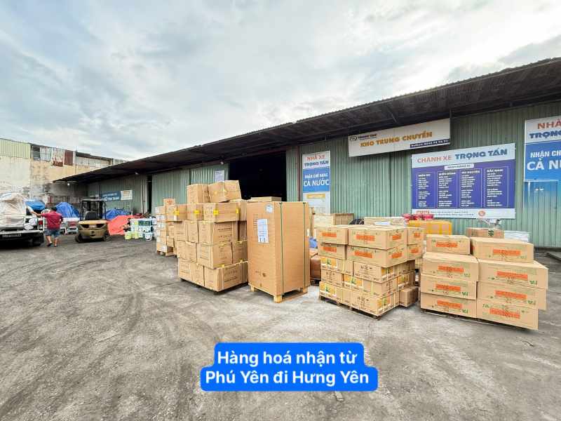 Hàng hóa nhận từ Phú Yên Đi Hưng Yên