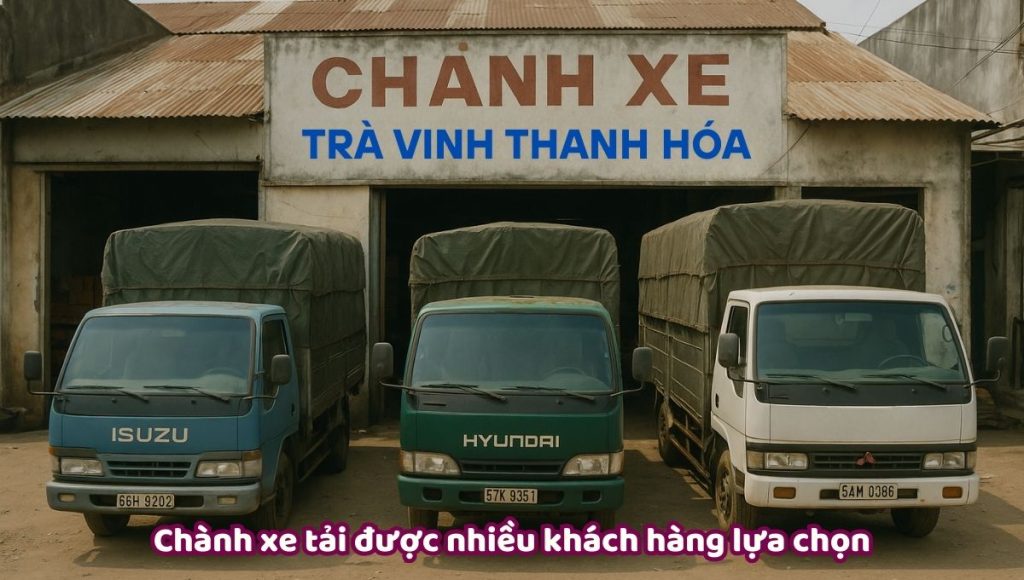 chành xe Trà Vinh Thanh Hóa