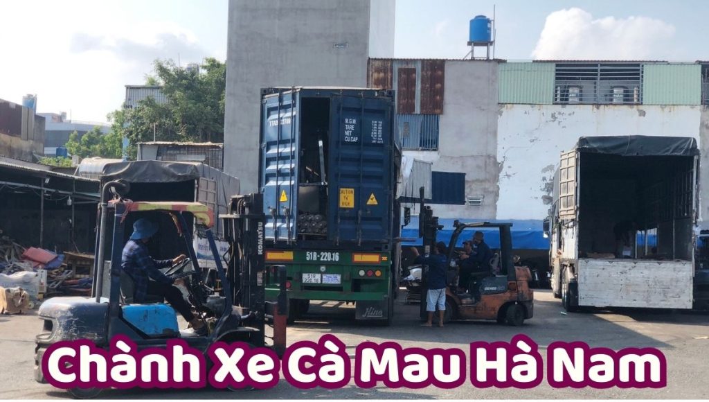 Chành xe Cà Mau Hà Nam