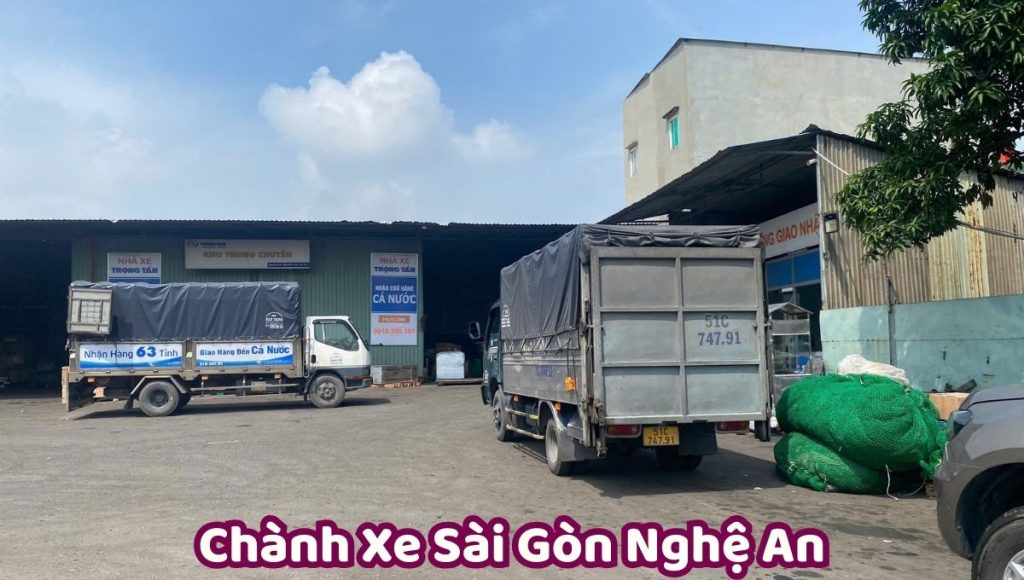 Chành xe Sài Gòn Nghệ An