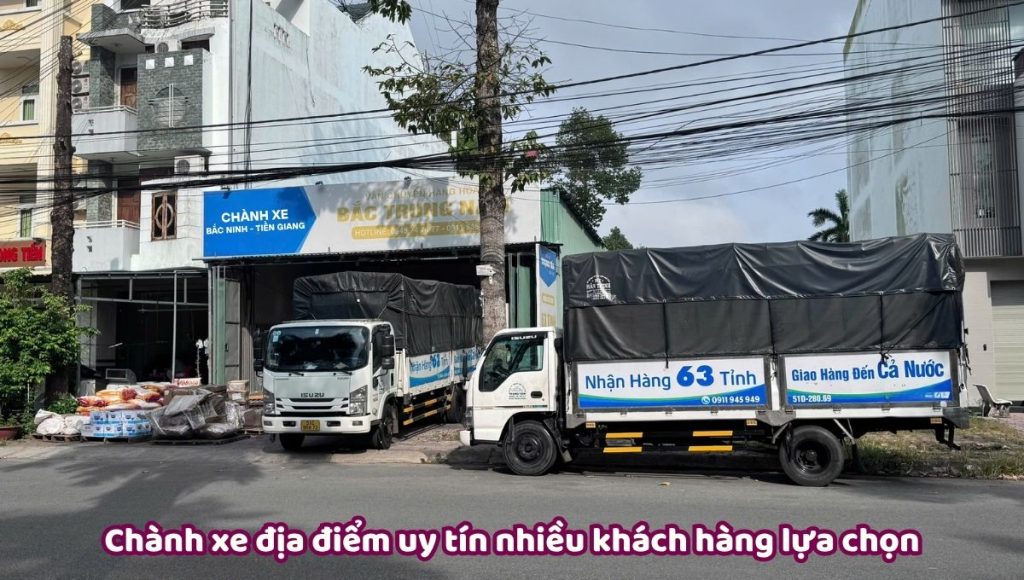 Chành xe Bắc Ninh Tiền Giang