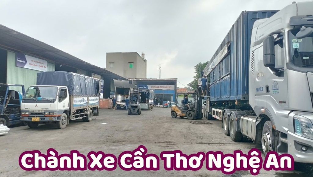 chành xe Cần Thơ Nghệ An