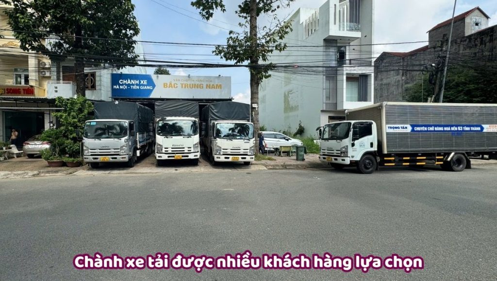 Chành xe Hà Nội Tiền Giang