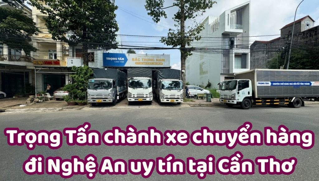chành xe Cần Thơ Nghệ An