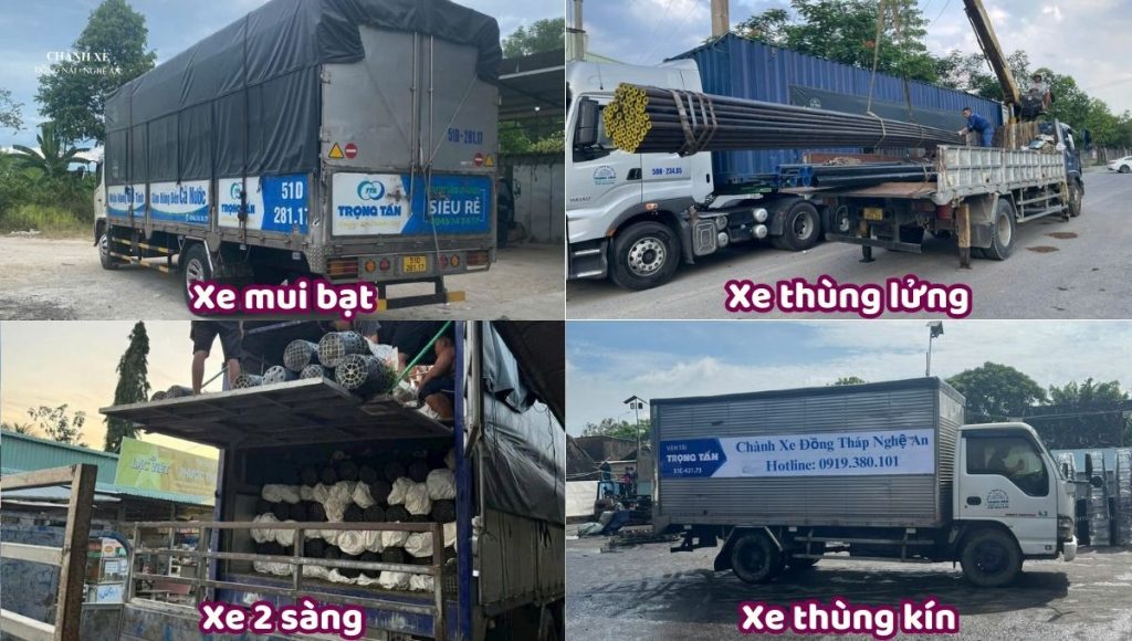 chành xe Đồng Tháp Nghệ An