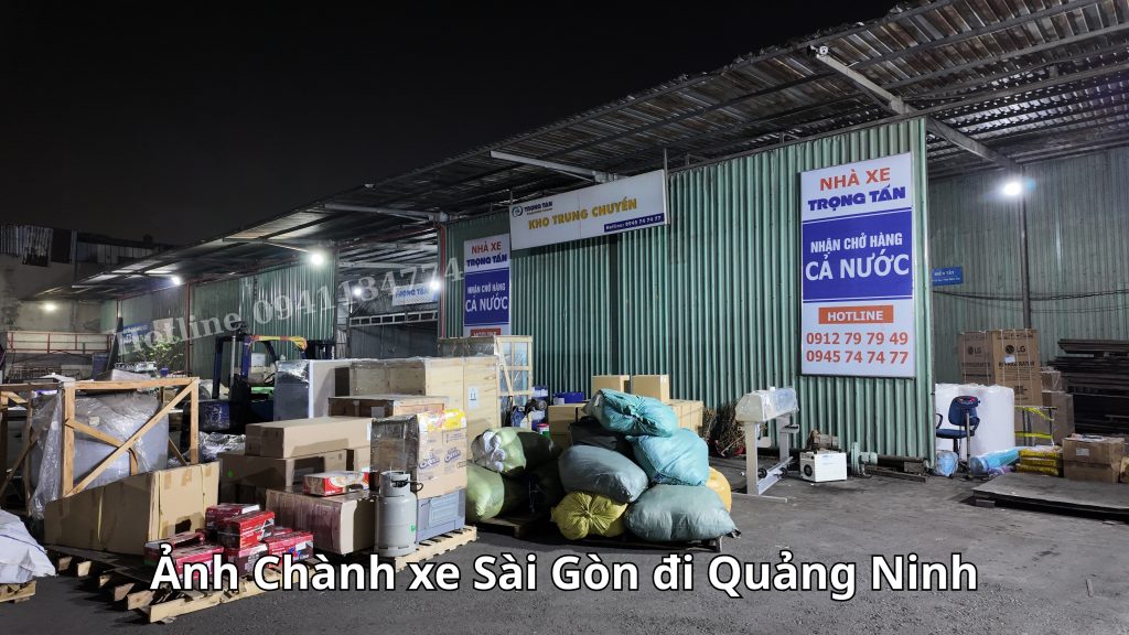 Ảnh kho Chành xe Sài Gòn đi Quảng Ninh