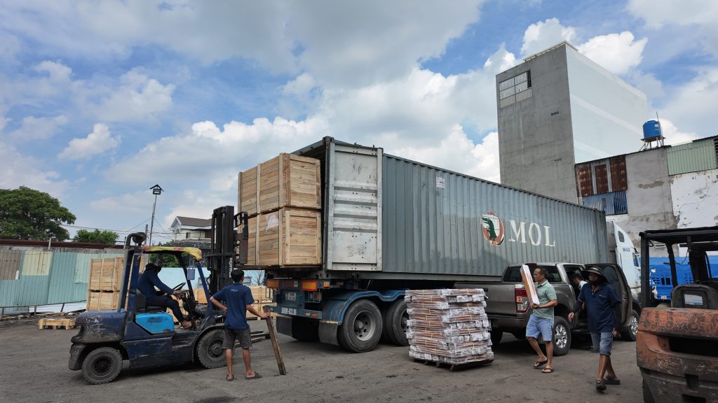 Bao xe container vận chuyển từ Kiên Giang đi Quảng Ninh