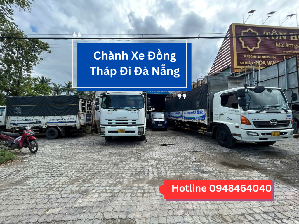 Chành Xe Đồng Tháp Đi Đà Nẵng