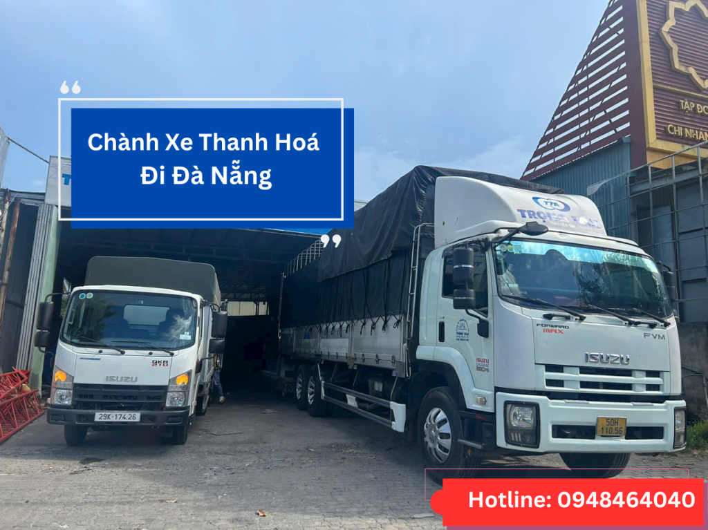 Chành Xe Thanh Hoá Đi Đà Nẵng