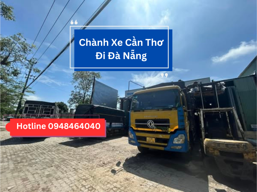 chành xe cần thơ đi đà nẵng