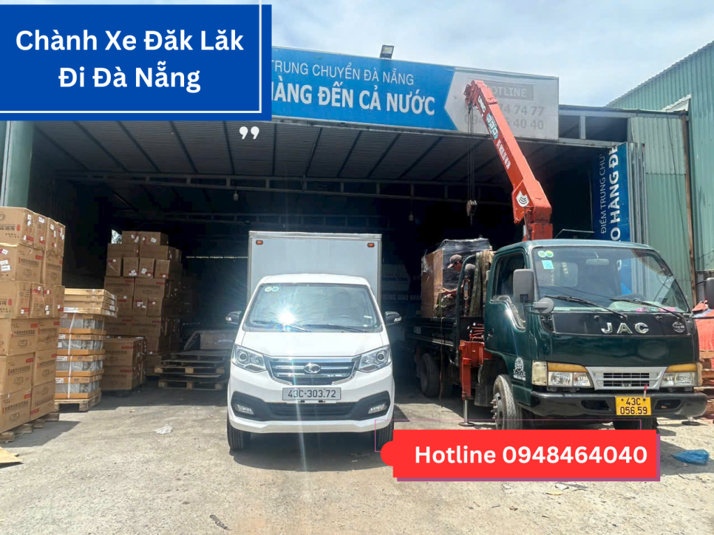Chành Xe Đăk Lăk Đi Đà Nẵng