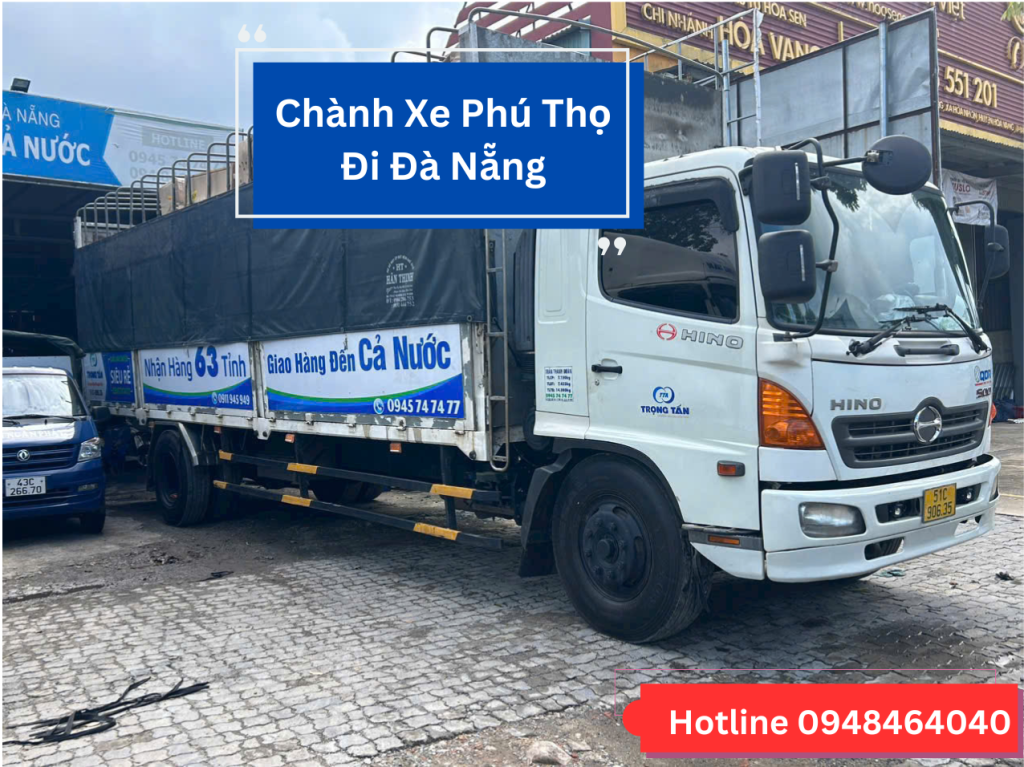 Chành Xe Phú Thọ Đi Đà Nẵng