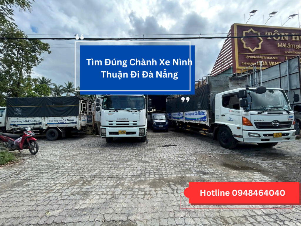 chành xe ninh thuận đi đà nẵng