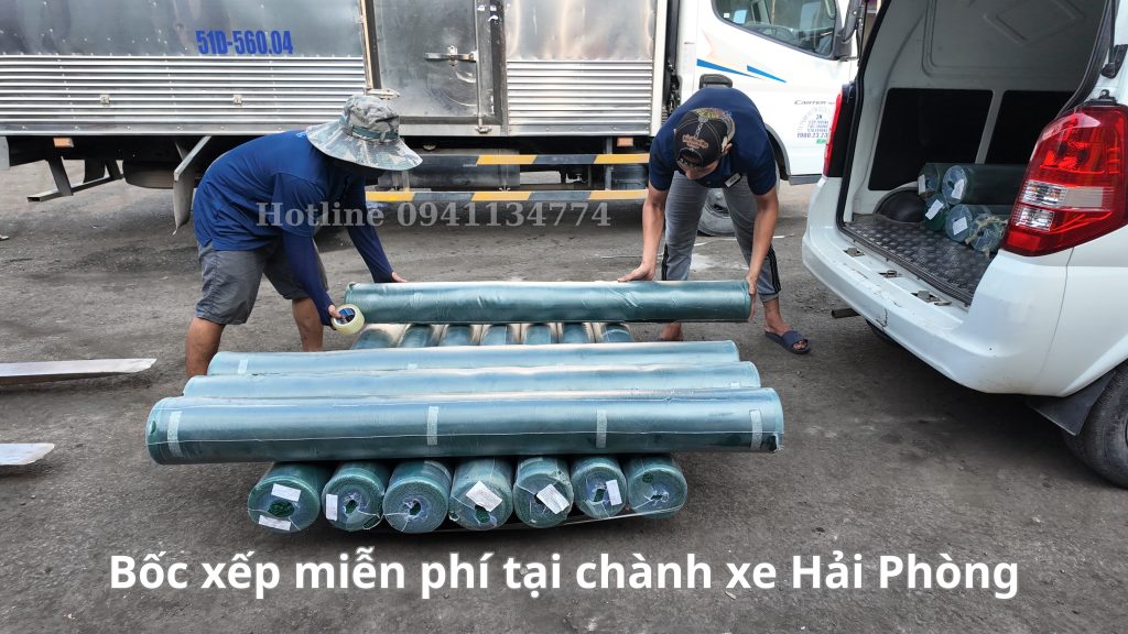 Bốc xếp miễn phí tại chành xe