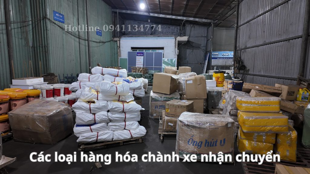 Các loại mặt hàng chành xe An Giang - Hải Phòng thường nhận