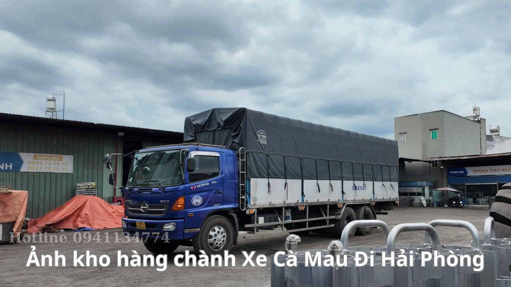 Chành Xe Cà Mau Đi Hải Phòng