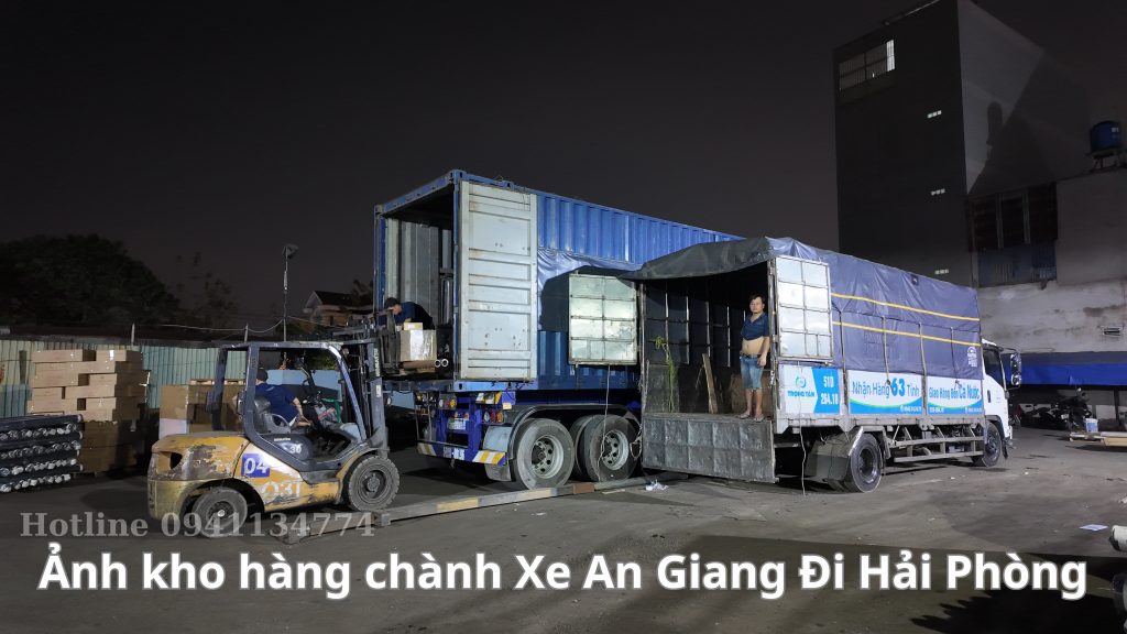 Chành xe An Giang đi Hải Phòng