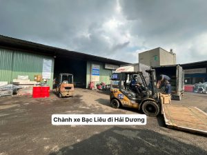 Chành xe Bạc Liêu đi Hải Dương