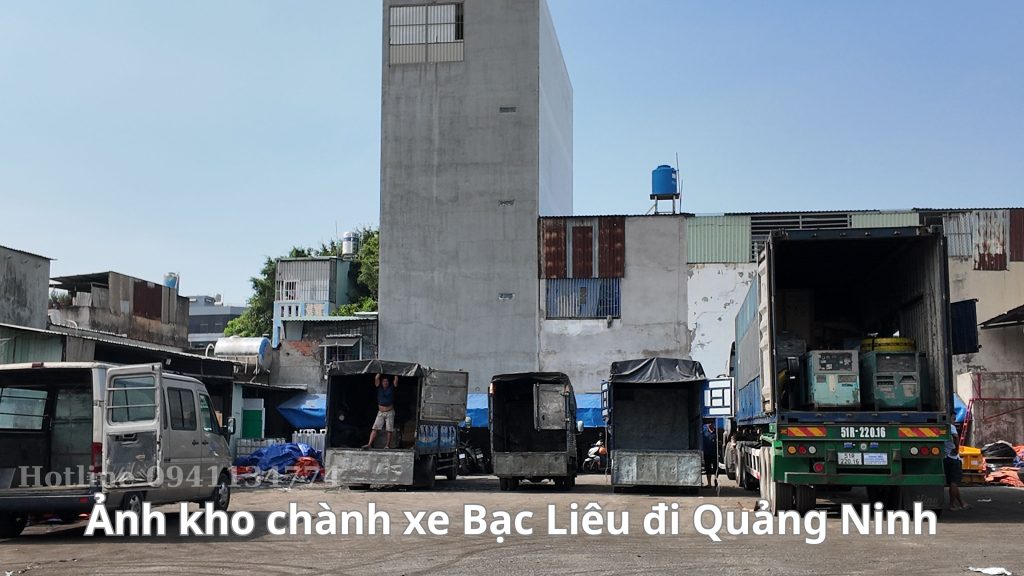 Chành xe Bạc Liêu đi Quảng Ninh