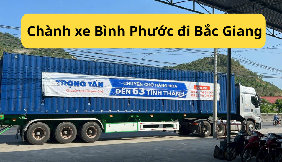 Chành xe Bình Phước đi Bắc Giang