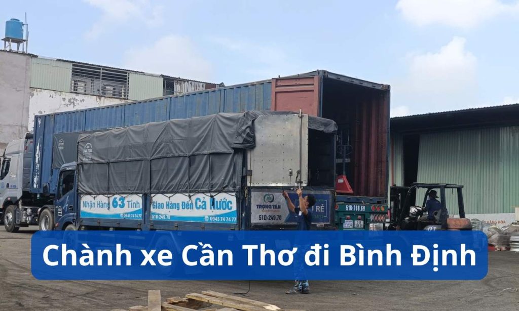 Chành xe Cần Thơ đi Bình Định
