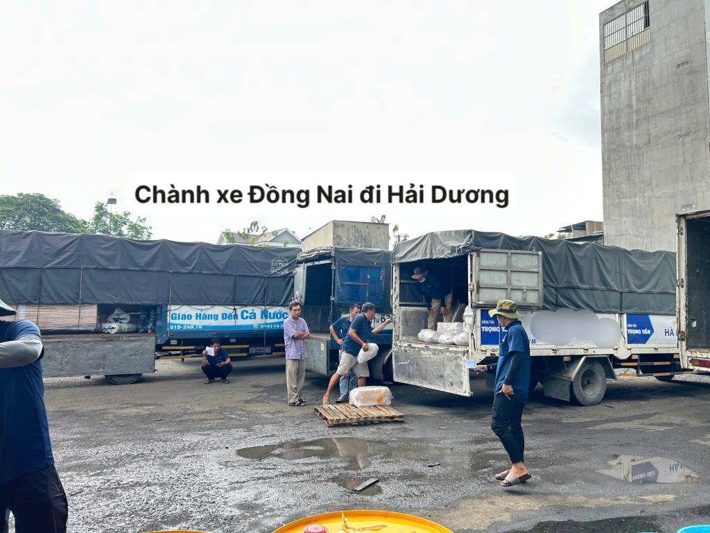 Chành xe Đồng Nai đi Hải Dương