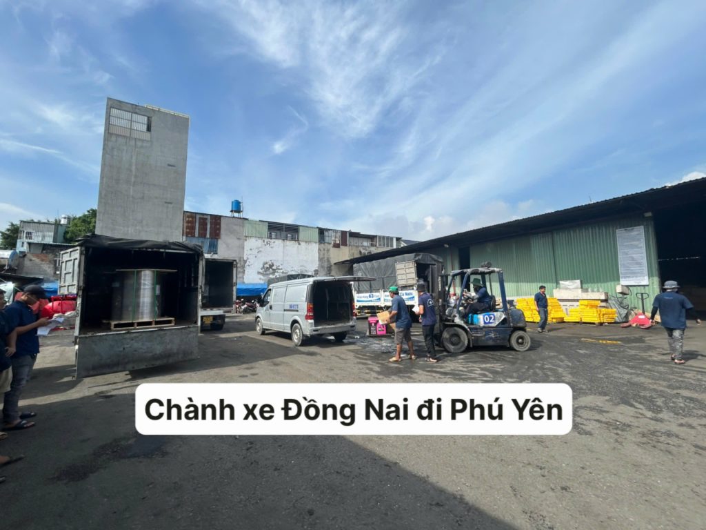 Chành xe Đồng Nai đi Phú Yên