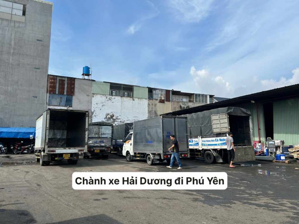 Chành xe Hải Dương đi Phú Yên