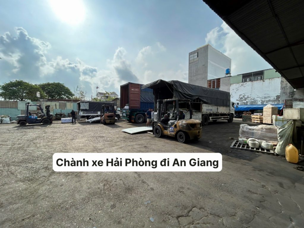 Chành xe Hải Phòng đi An Giang