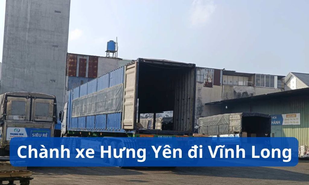 Chành xe Hưng Yên đi Vĩnh Long