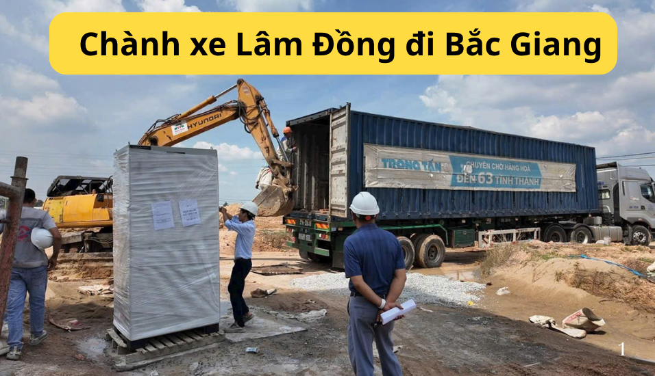 Chành xe Lâm Đồng đi Bắc Giang