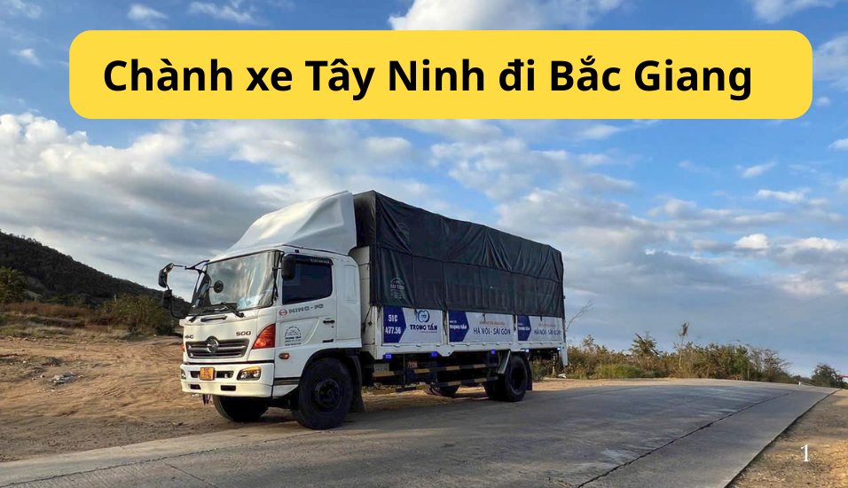 Chành xe Tây Ninh đi Bắc Giang
