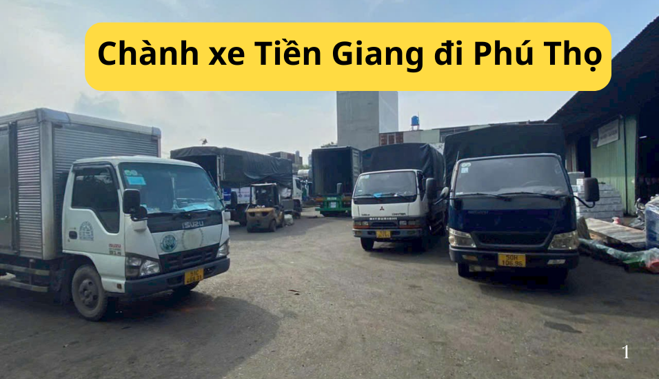 Chành xe Tiền Giang đi Phú Thọ