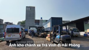 Chành xe Trà Vinh đi Hải Phòng