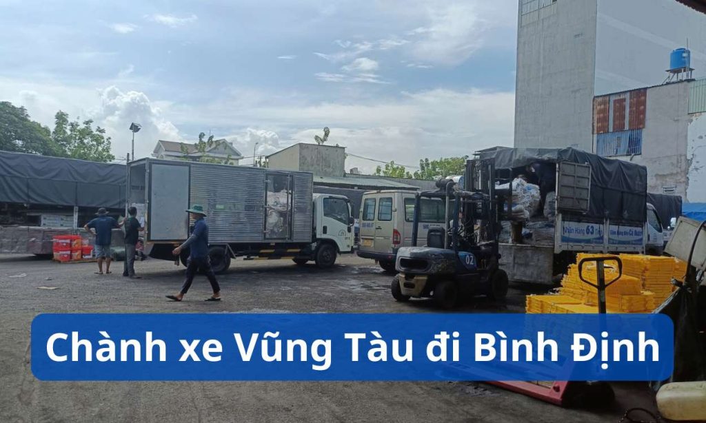 Chành xe Vũng Tàu đi Bình Định