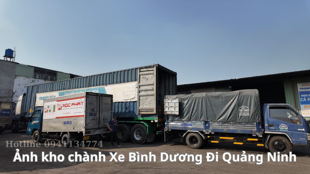 Chành xe Bình Dương đi Quảng Ninh