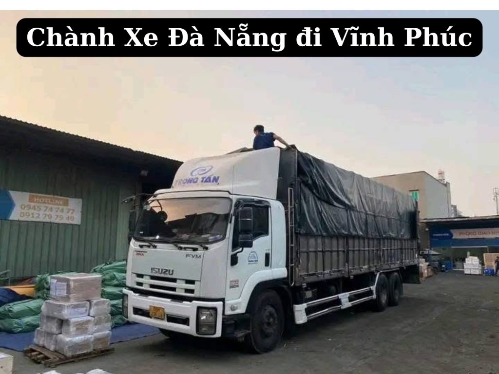 Chành xe đà nẵng đi vĩnh phúc