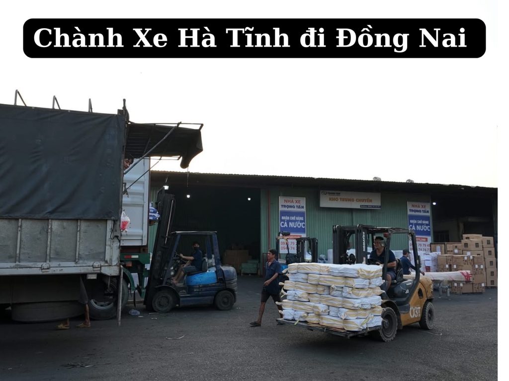 Chành xe hà tĩnh đi đồng nai