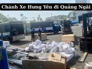 Chành xe hưng yên đi quảng ngãi