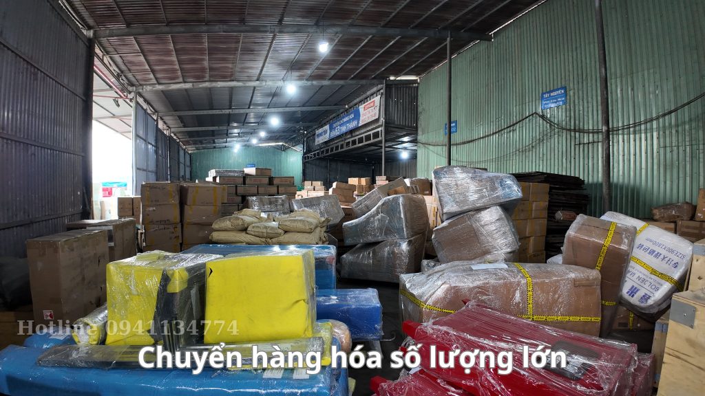Chành xe nhận vận chuyển hàng số lượng lớn