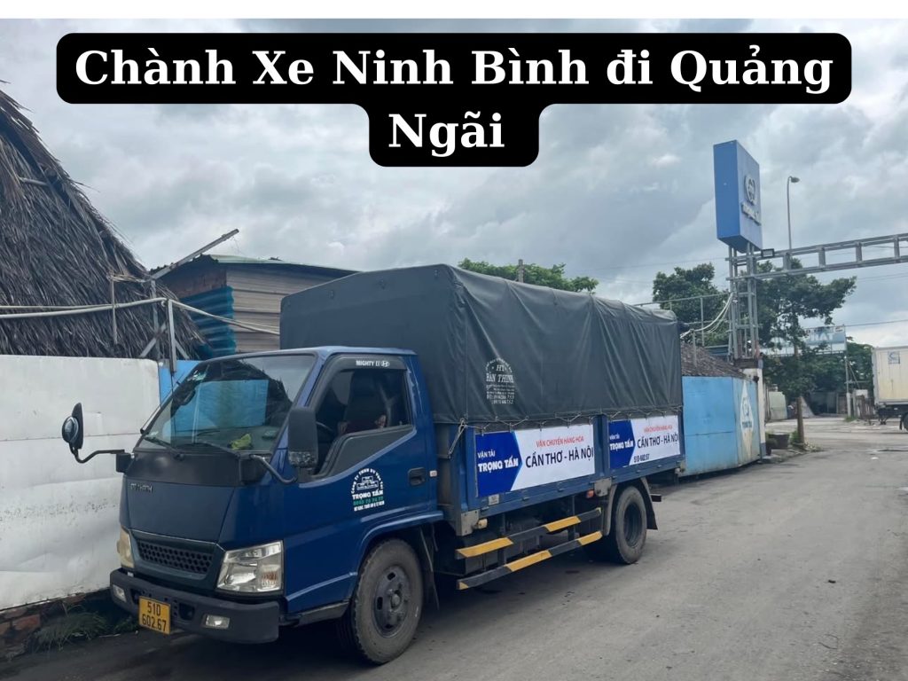 Chành xe ninh bình đi quảng ngãi