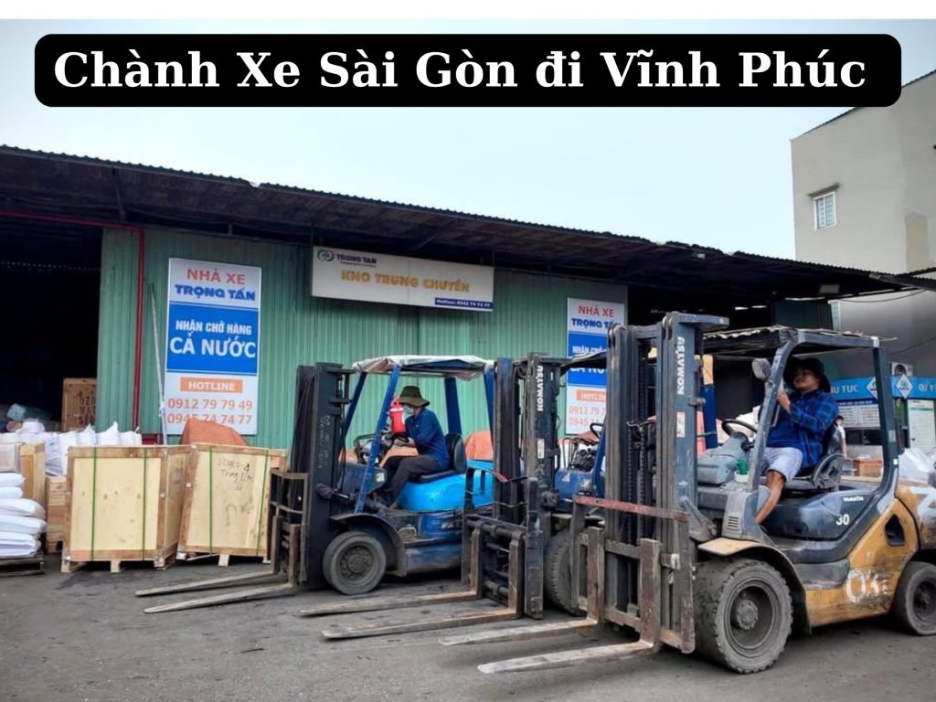 Chành xe sài gòn đi vĩnh phúc
