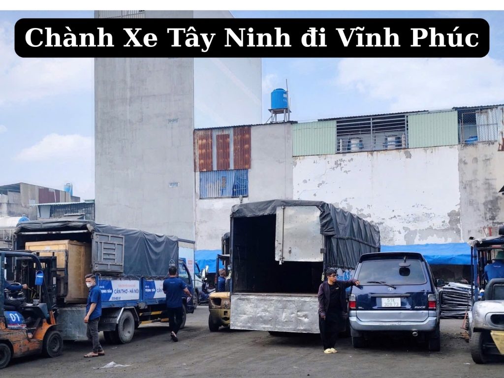 Chành xe tây ninh đi vĩnh phúc