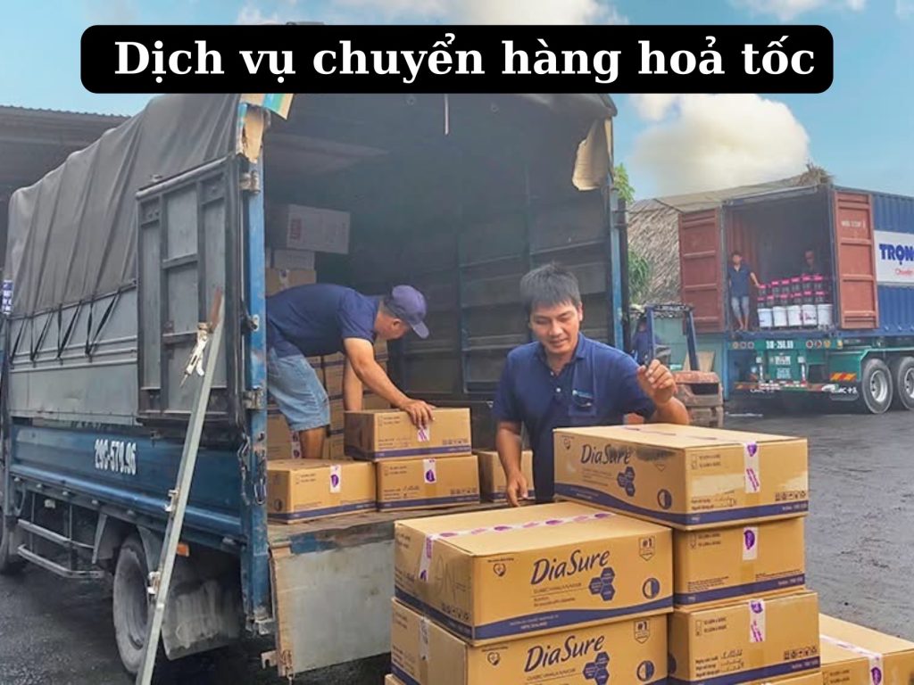 Dịch vụ vận chuyển hoả tốc