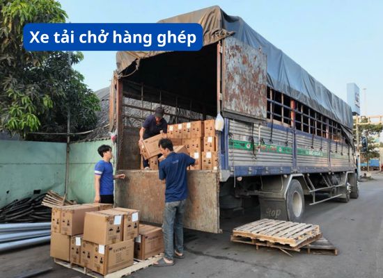 Chành xe Hải Phòng đi Huế chở hàng ghép